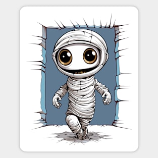 Mummy's Humorous Haunt Magnet